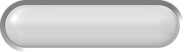 Web düğme 3d - beyaz parlak metal çerçeve, kolay ile gerçekçi — Stok fotoğraf