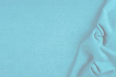 Doğal kumaş dokusu. Kumaş arka plan. Arka plan boş şablon. Üstten Görünüm.