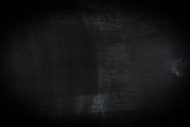 Tebeşir tahtaya ovuşturdu. Arka plan, boş şablon.