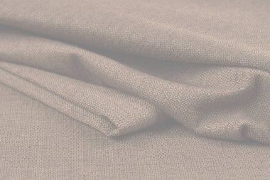 Buruşuk kumaş arka plan ve doku. Soyut arkaplan, boş şablon. Seçici odak.