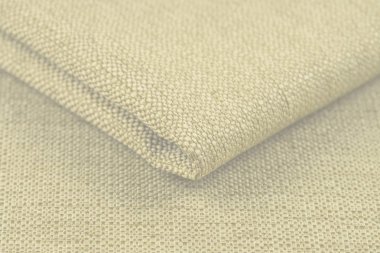 Buruşuk kumaş arka plan ve doku. Soyut arkaplan, boş şablon. Seçici odak.