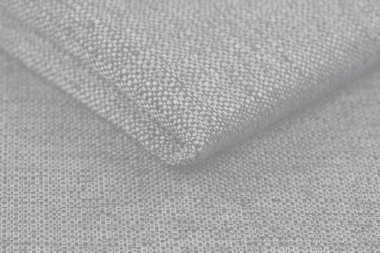 Buruşuk kumaş arka plan ve doku. Soyut arkaplan, boş şablon. Seçici odak.