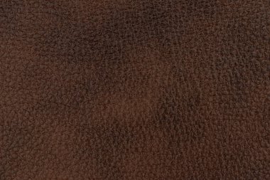 Doğal kahverengi deri doku. Üstten Görünüm.