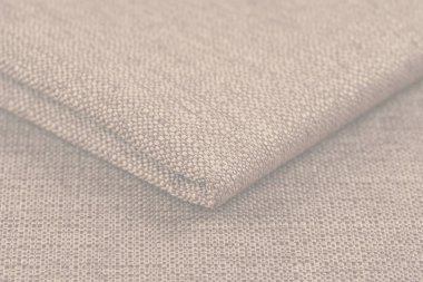 Buruşuk kumaş arka plan ve doku. Soyut arkaplan, boş şablon. Seçici odak.