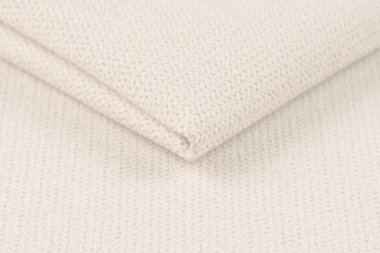 Buruşuk kumaş arka plan ve doku. Soyut arkaplan, boş şablon. Seçici odak.