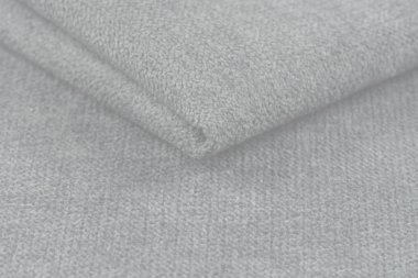 Buruşuk kumaş arka plan ve doku. Soyut arkaplan, boş şablon. Seçici odak.