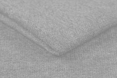 Buruşuk kumaş arka plan ve doku. Soyut arkaplan, boş şablon. Seçici odak.