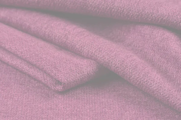 Buruşuk kumaş arka plan ve doku. Soyut arkaplan, boş şablon. Seçici odak.