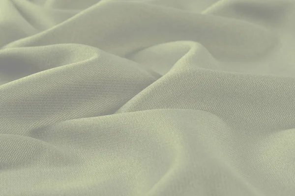 Смятая Ткань Фона Текстуры Абстрактный Фон Пустой Шаблон Селективный Фокус — стоковое фото