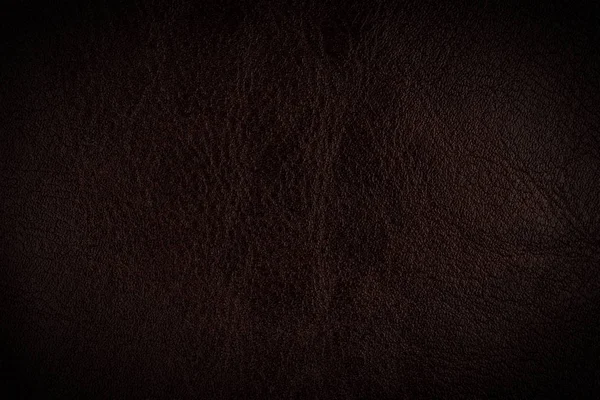 Texture Cuir Marron Naturel — Photo