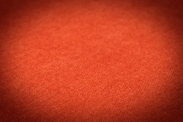 Texture Tessuto Arancione Sfondo Astratto Modello Vuoto Focus Selettivo — Foto Stock