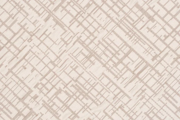 bej rengi bir yün kumaştan kapatın. Arka plan boş şablon. Üstten Görünüm.