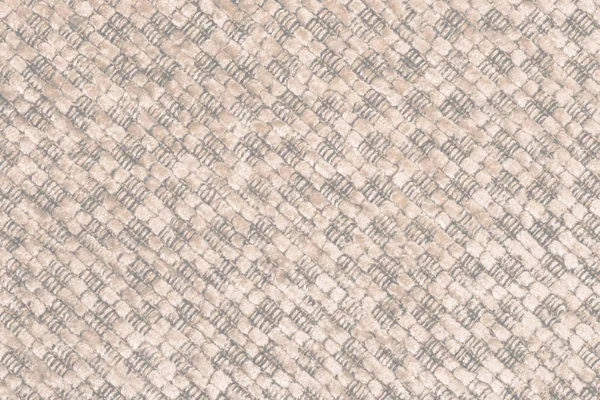 Close Woolen Fabric Beige Color Abstract Background Empty Template Top — Stock Photo, Image