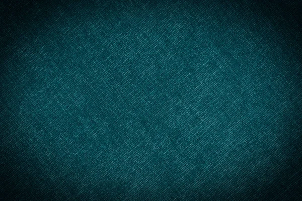 Blauwe Stof Textuur Abstracte Achtergrond Lege Sjabloon — Stockfoto