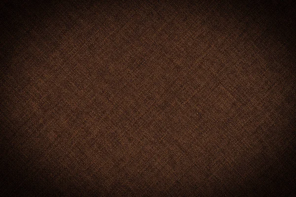 Bruine stof textuur voor achtergrond. — Stockfoto
