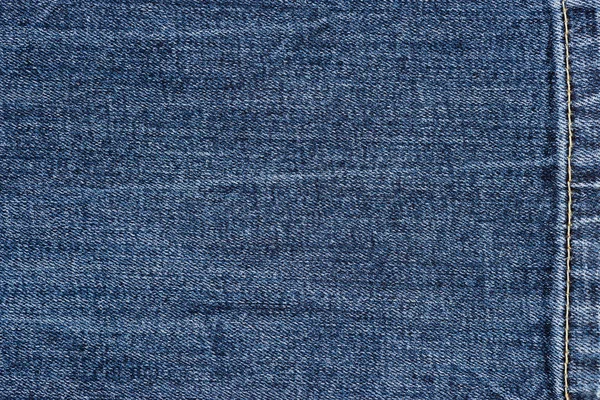 Jeans Textur Hintergrund Mit Nähten Abstrakter Hintergrund Leere Vorlage — Stockfoto