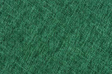 Yeşil kumaş doku arka plan. Arka plan boş şablon. Üstten Görünüm