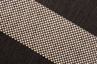 Gri kumaş dokusu. Arka plan boş şablon. Üstten Görünüm.