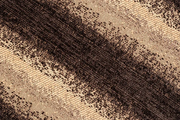 古い茶色の布テクスチャです 抽象的な背景 空のテンプレート トップ ビュー — ストック写真