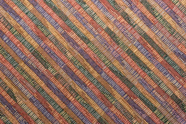 Colorful Striped Bright Fabric Texture Top View — Stock Photo, Image