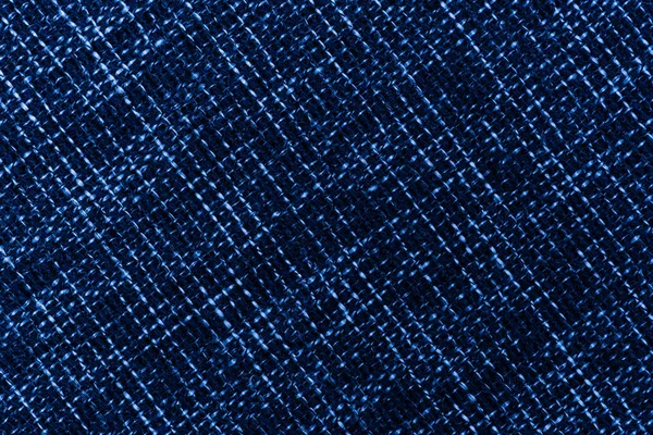 Textura Tecido Azul Fundo Abstrato Modelo Vazio Vista Superior — Fotografia de Stock