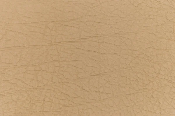 Beige leather background . Beige leather texture . — Stock Photo, Image