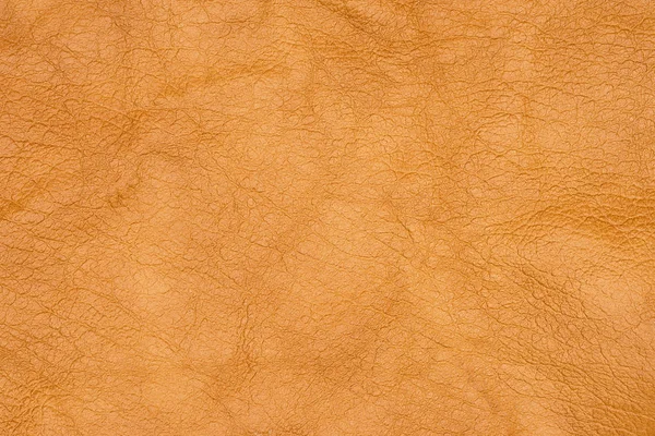 Brown or orange textured leather background. Abstract leather texture. — Stock Photo, Image