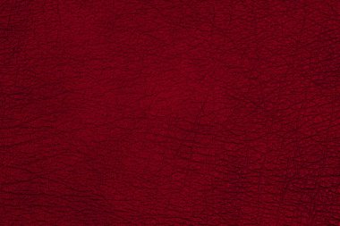 Kırmızı deri desen arka plan, sahte deri desen. 