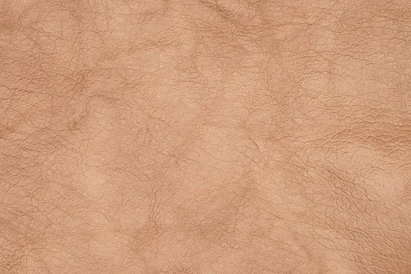 Beige leather background . Beige leather texture . — Stock Photo, Image