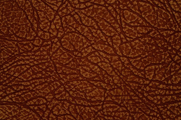 Brown leather background or texture. — Stock Photo, Image