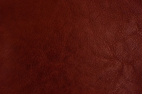 Close-up brown leather texture to background. Abstract leather texture. — Stock Photo, Image