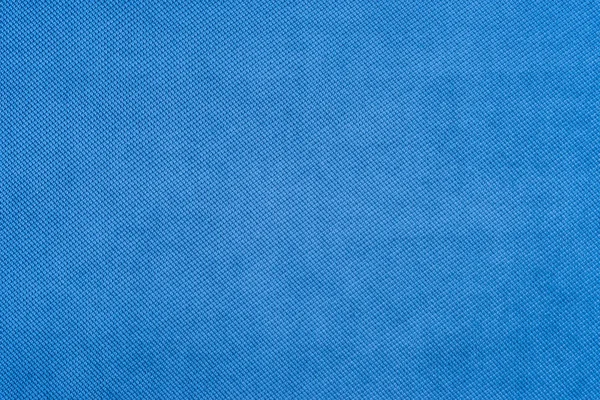 Niebieska tekstura tkaniny z — Zdjęcie stockowe