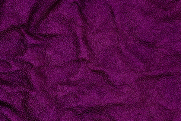 Close up of natural purple leather background. — Stock Photo, Image