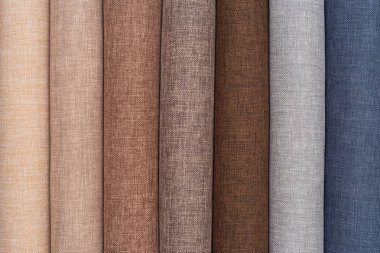 Kumaş mobilya dekorasyon örnekleri bir dizi 