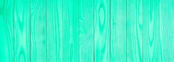 以垂直顺序排列的旧木板的绿色纹理. — 图库照片