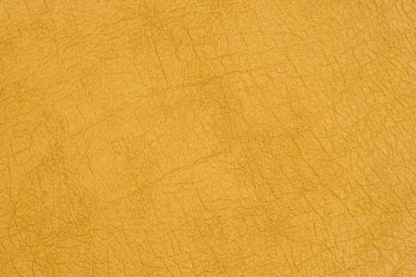 Texture in pelle gialla sfondo — Foto Stock