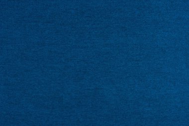 Bir tekstil malzemesinden mavi kumaş dokusu 