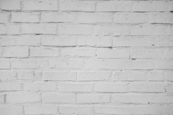 Кирпичная стена белого цвета — стоковое фото