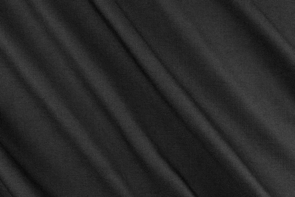 Textura textil gris arrugada. Textura de tela Fondo . — Foto de Stock