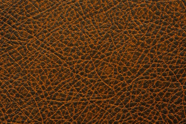 Brown leather background or texture. High resolution photo. — Stock Photo, Image