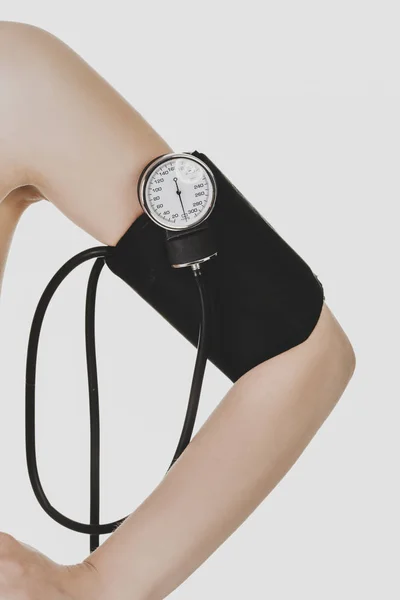 Blood pressure, overpressure — Stock Photo, Image