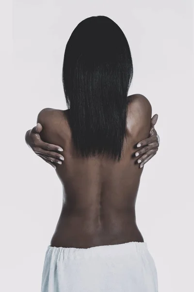 Beautiful back of woman — Stock Photo, Image