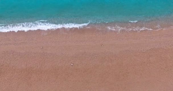 Over Sea Shore Line — Stockvideo