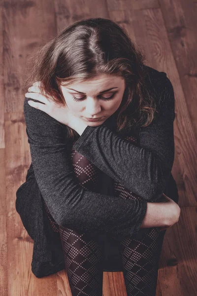 Depression. Sad woman — Stock Photo, Image