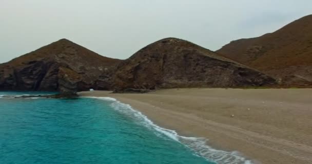 Plage de Los Muertos, vue panoramique — Video