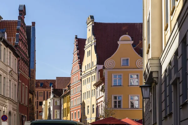 Stare miasto w Stralsund, Niemcy — Zdjęcie stockowe