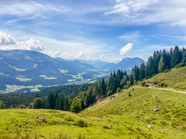 Alpen Bij Scheffau Het Kaisergebergte Tirol Oostenrijk — Stockfoto