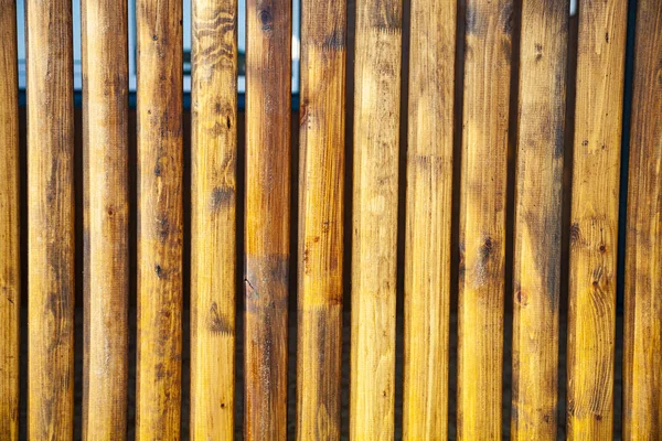 Wooden fence close-up. Wooden background.