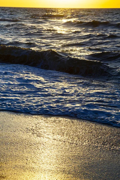 Belo Mar Pôr Sol Capa Mar — Fotografia de Stock