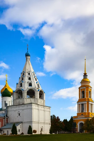 Kolomna Kremla Miasto Kolomna Moscow Region Piękny Stary Zespół Kremla — Zdjęcie stockowe
